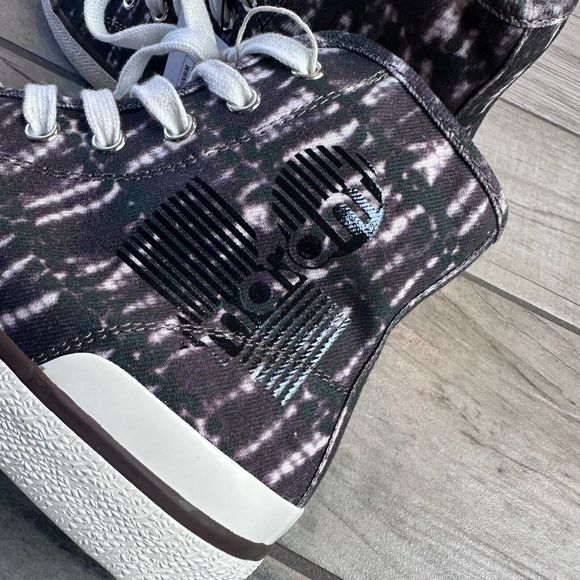 Isabel Marant Canvas Purple High-Top Sneaker Logo Print Size 39/7.5 - Picture 4 of 8